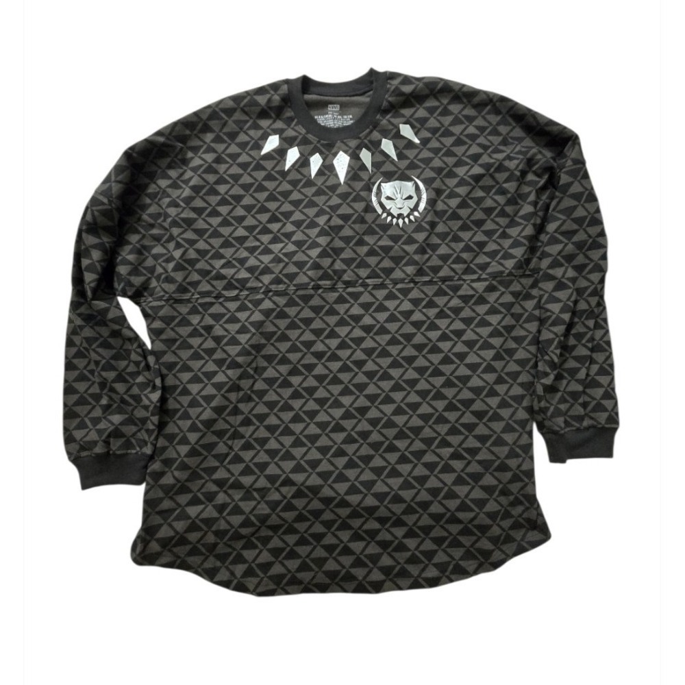 Disney Parks Marvel Black Panther Wakanda Forever‎ Spirit Jersey XXL Gray...